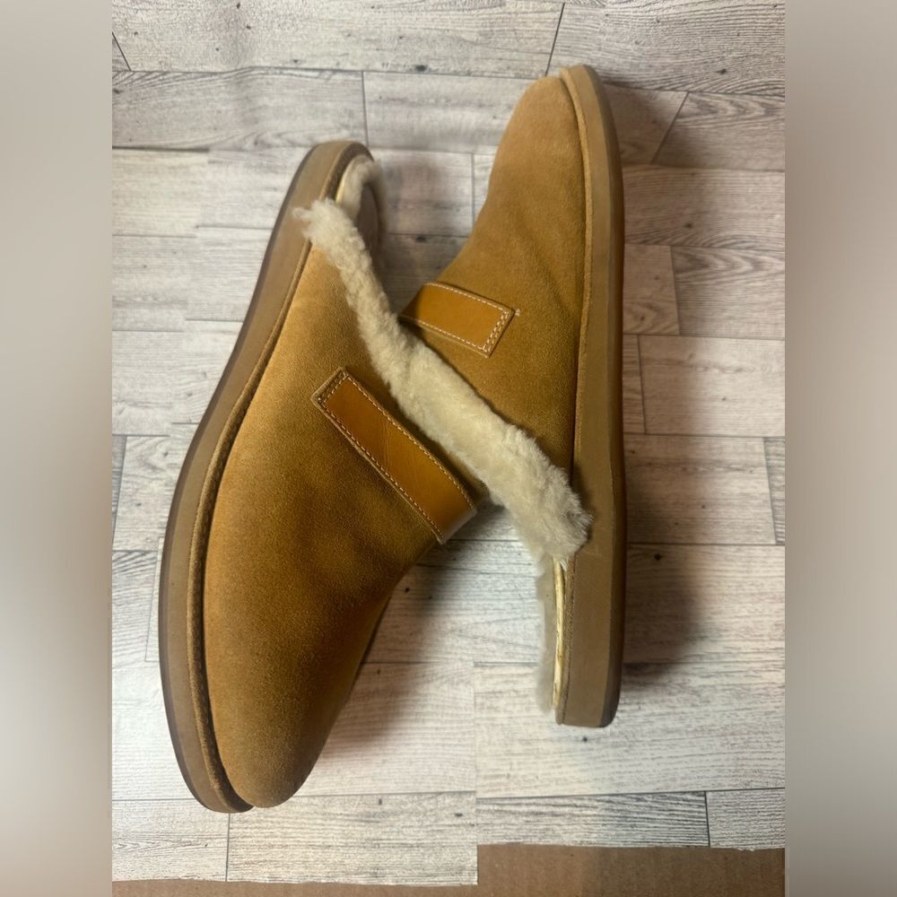 Cole‎ Haan  tan Waterproof Slip on fleece lined shoes size 10 - Picture 5 of 9